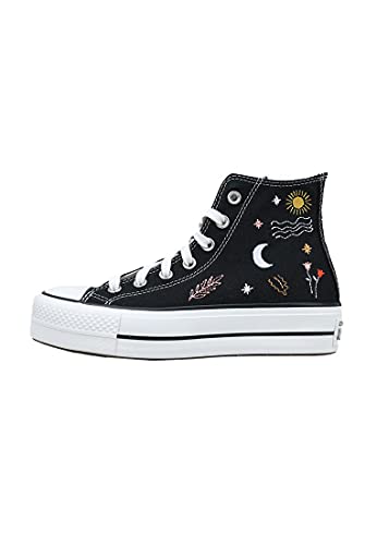 Converse Chuck Taylor All Star Platform Leather High-Top PLATEAU-SNEAKER von Converse