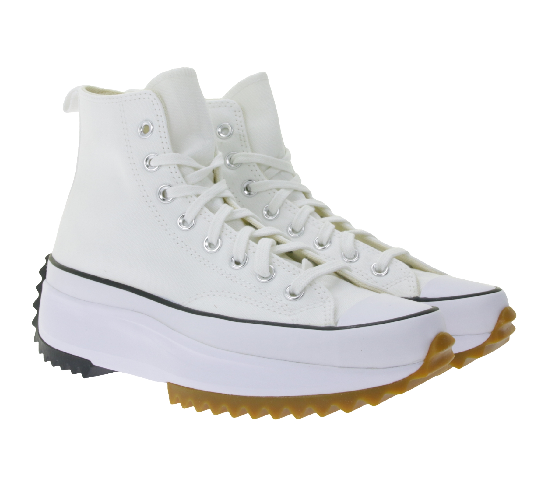 Converse Chuck Taylor All Star Run Star Hike High Top Sneaker mit SmartFOAM-Sohle Plateau-Sneaker 166799C Weiß von Converse