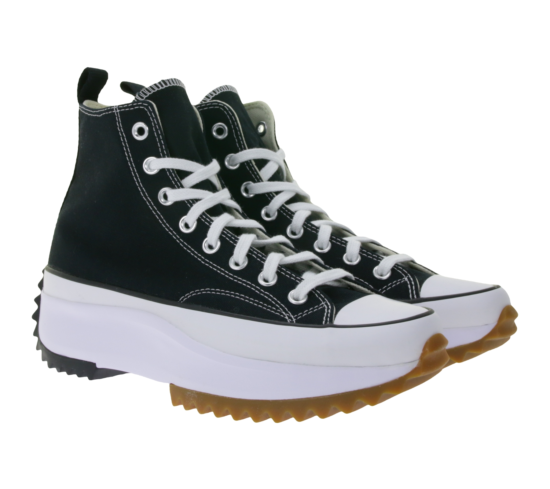 Converse Chuck Taylor All Star Run Star Hike High Top Sneaker mit SmartFOAM-Sohle Plateau-Sneaker 166800C Schwarz von Converse