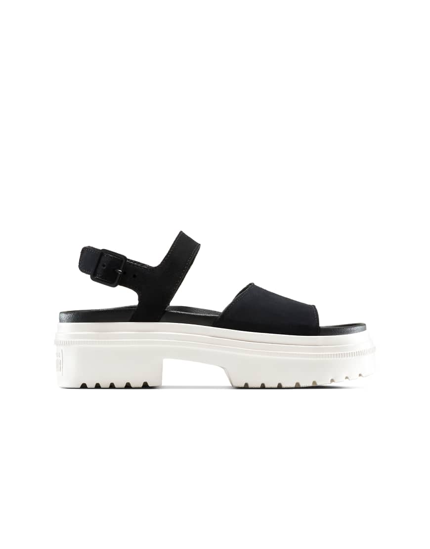 Converse - Chuck Taylor All Star - Sandaletten in Schwarz/Schwarz/Reiher mit Profilsohle Converse - Chuck Taylor All Star - Sandaletten in Schwarz/Schwarz/Reiher mit Profilsohle von Converse