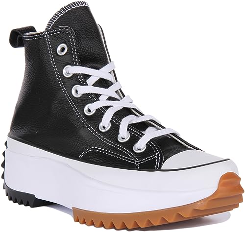 Converse Chuck's Chuck Taylor AS HI 135251C's New 1T405 Leather Black, Blackwhitegum, 37.5/40.5 EU von Converse