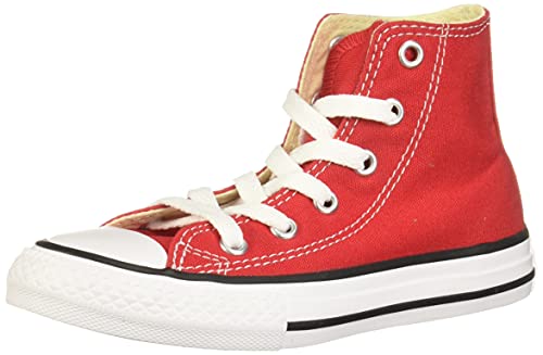 Converse Damen High, Rot Canvas Weiß, 10.5 Women/8.5 Men von Converse
