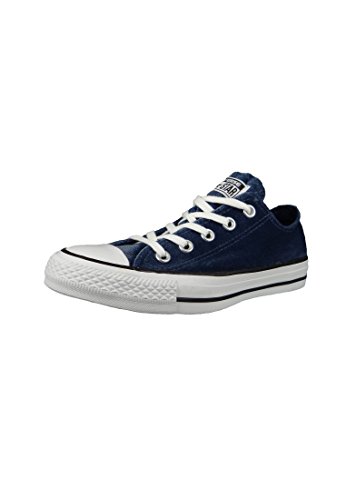 Converse Unisex CTAS OX White Sneaker, Blau (Midnight Navy), 37.5 EU von Converse