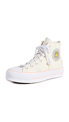 Converse Damen Chuck Taylor All Star Lift Sneakers, Egert/Cheekycoral/White, 38.5 EU von Converse