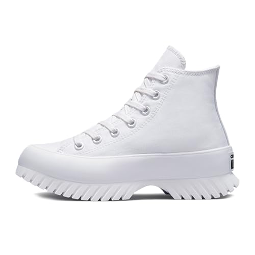 Converse Damen Chuck Taylor All Star Lugged 2.0 Sneaker, White/EGRET/Black, 39.5 EU von Converse