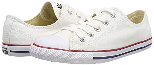 Converse Damen Chuck Taylor All Star Profile Low Top Turnschuh, Weiß/Rot/Blau, 42.5 EU von Converse