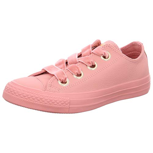 Converse Damen Chuck Taylor CTAS Big Eyelets Ox Sneakers, Mehrfarbig (Rust Pink/Rust Pink/Gold 668) von Converse