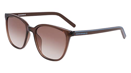 Converse Unisex CV528S Elevate Sunglasses, 201 Crystal Brazil Nut, 24 von Converse