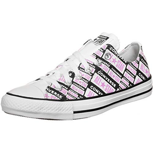 Converse Damen Rosa/Weiß (Femme Ox) Sportschuhe, bunt, 39.5 EU von Converse