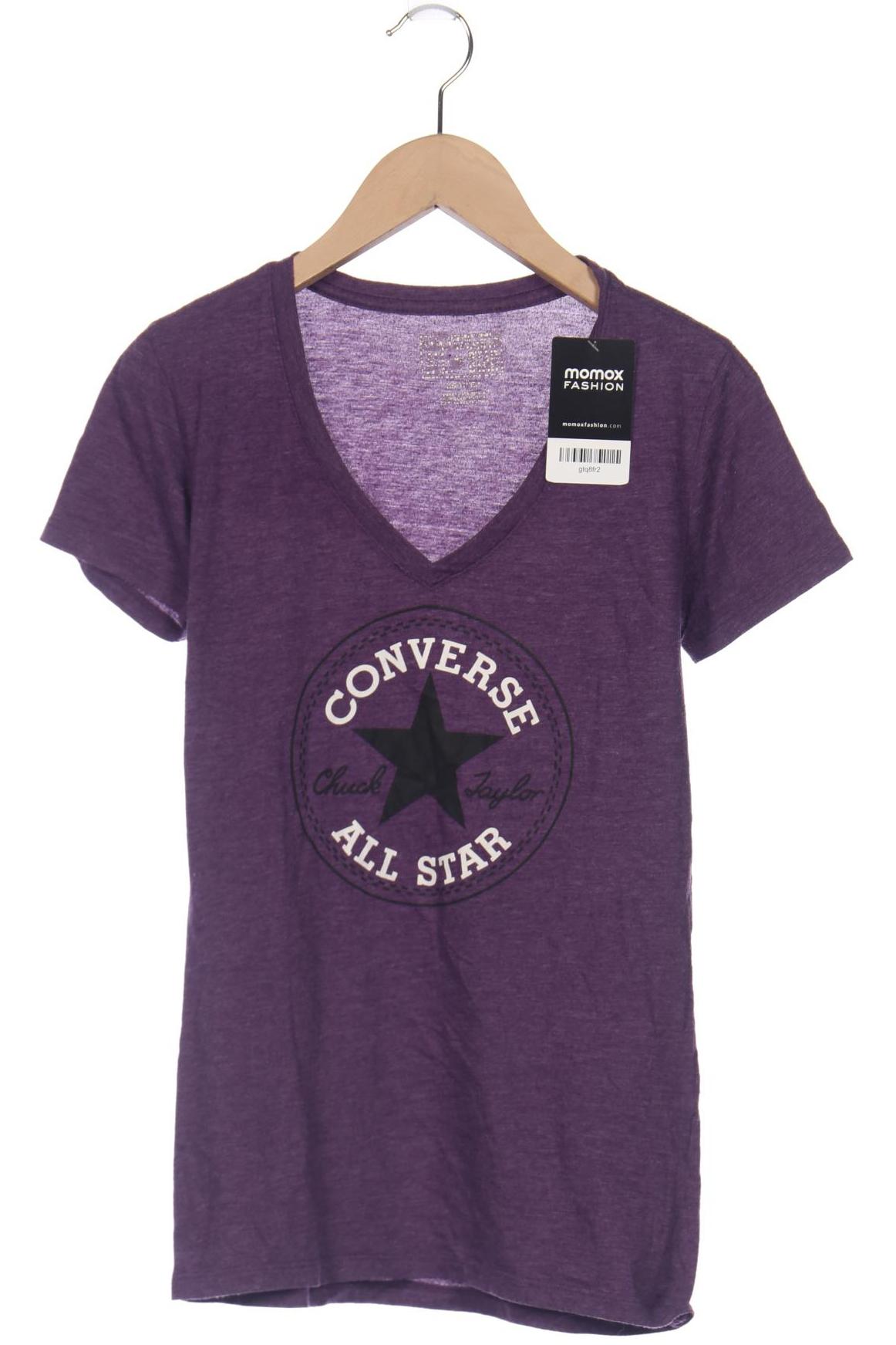 Converse Damen T-Shirt, flieder von Converse