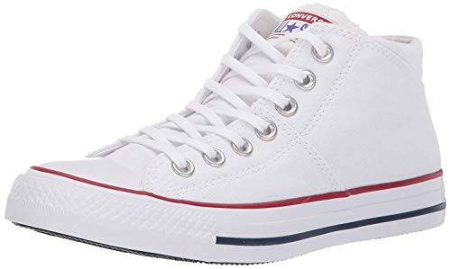 Converse Damen Women's Chuck Taylor All Star Madison Mid Top Sneaker Turnschuh, Weiß/Weiß/Weiß von Converse