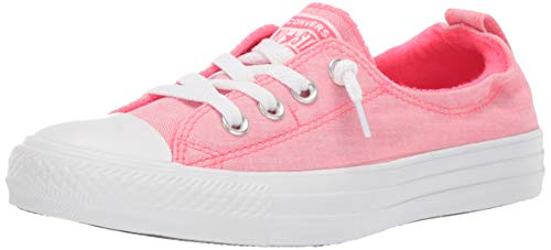 Converse Damen Women's Chuck Taylor All Star Shoreline Slip On Turnschuh, Racer Pink/Weiß/Weiß, 39 EU von Converse