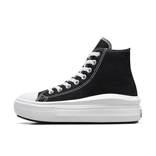 Converse 568497C wmns Platform Move Hi Col. Nero Bianco Nero Bianco/37 1/2 von CONVERSE
