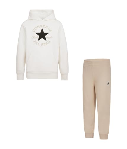 Converse Dissected CTP Fleece-Pullover-Set (große Kinder) Nutty Granola MD (10 Big Kid), Nutty Granola, Medium von Converse
