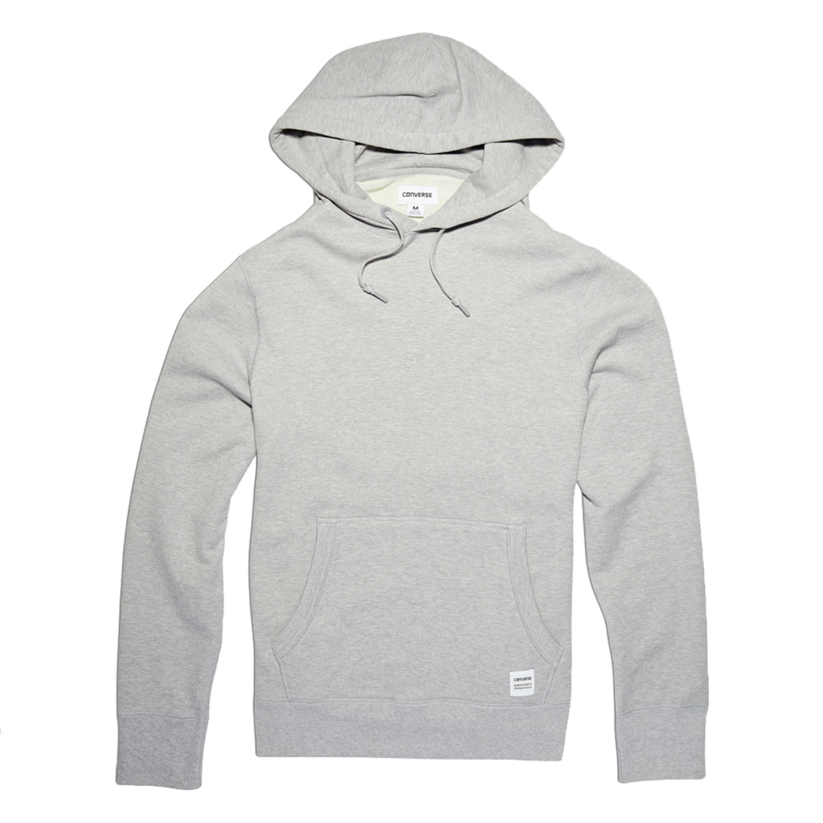 Converse Essential Pullover Hoodie Herren grau von Converse