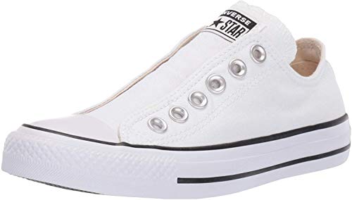 Converse Herren Chuck Taylor All Star Slip Turnschuh, Weiß/Schwarz von Converse