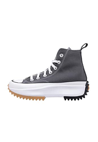 Converse Herren Run Star Wander-Sneaker, hohe Form, Iron Grey Black White, 35.5 EU von Converse