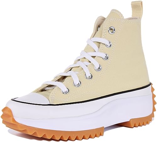 Converse Herren Run Star Wander-Sneaker, hohe Form, Lemon Drop, 37.5 EU von Converse