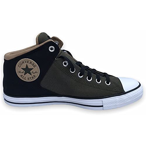 Converse High Top Sneaker, Schwarz/Grün/Khaki, 40 EU von Converse