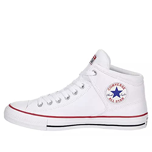 Converse High Top Sneaker, Weiß Rot Clematis Blue, 12 Women/10 Men von Converse