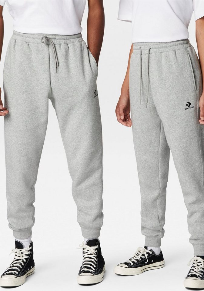 Converse Jogginghose GO-TO EMBROIDERED STAR CHEVRON BRUSHED BACK FLEECE SWEATPANT (1-tlg) Unisex von Converse