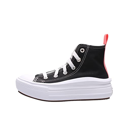 Converse Jungen Chuck Taylor All Star Move Color Pop Platform Sneaker, Schwarz, 32 EU von Converse