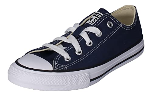 Converse Jungen Unisex Kinder C. Taylor All Star Youth OX 3J2 Low-Top, Blau (Navy), 27 EU von Converse