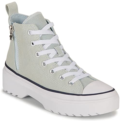 Converse Kids Chuck Taylor All Star Lugged Lift Platform Retro Sneaker Madchen Grau - 37 - Sneaker High Shoes von Converse