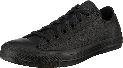 Converse Lederchucks CT AS OX 135253C Schwarz Schwarz, Schuhgröße:44 von Converse