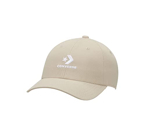 Converse Logo Lock Up Baseball Cap Beach Stone, Strand Stein, One size von Converse