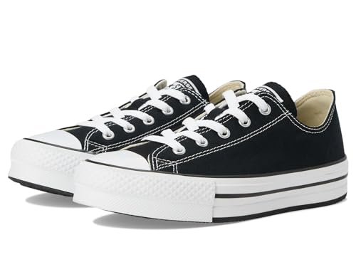 Converse Mädchen Chuck Taylor All Star Eva Lift Sneaker, Schwarz/Weiß/Schwarz von Converse