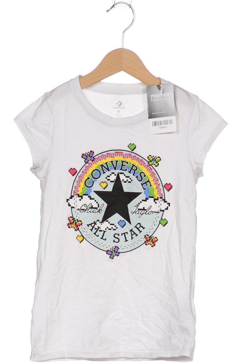 Converse Mädchen T-Shirt, weiß von Converse