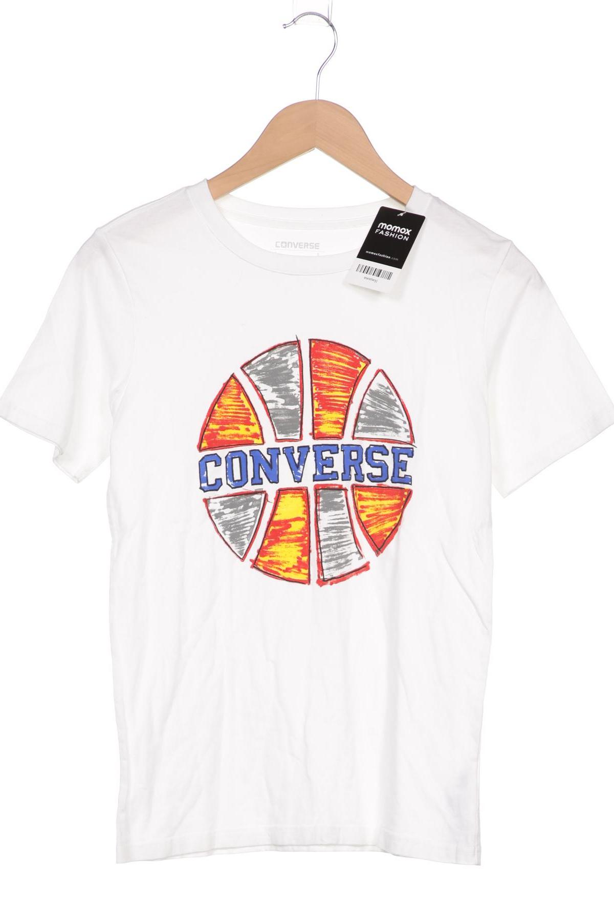 Converse Mädchen T-Shirt, weiß von Converse