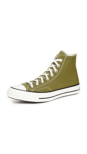 Converse Men's Hi Chuck 70 Sneakers, Dark Moss/Egret/Black, 11.5 Medium US von Converse