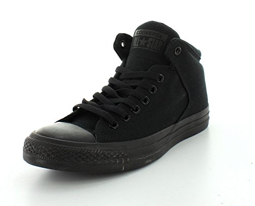 Converse Men's Street Canvas High Top Sneaker, Black, 11 M US von Converse