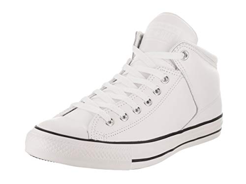 Converse Mens Chuck Taylor All Star High Street Top Sneaker Sneakers, White, 11 M von Converse