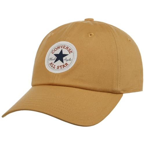 Converse Mütze Kappe Core Classic Baseball Cap Baumwollcap Basecap (One Size - pastellgelb) von Converse