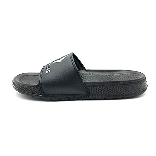 Converse Unisex All Star Slides 171214c Sneaker, Black White Black, 47.5 EU von Converse