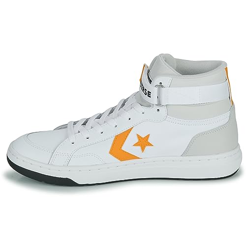 Converse Pro Blaze V2 Fall Tone Sneaker Herren Weiss/Gelb - 44 - Sneaker High Shoes von Converse