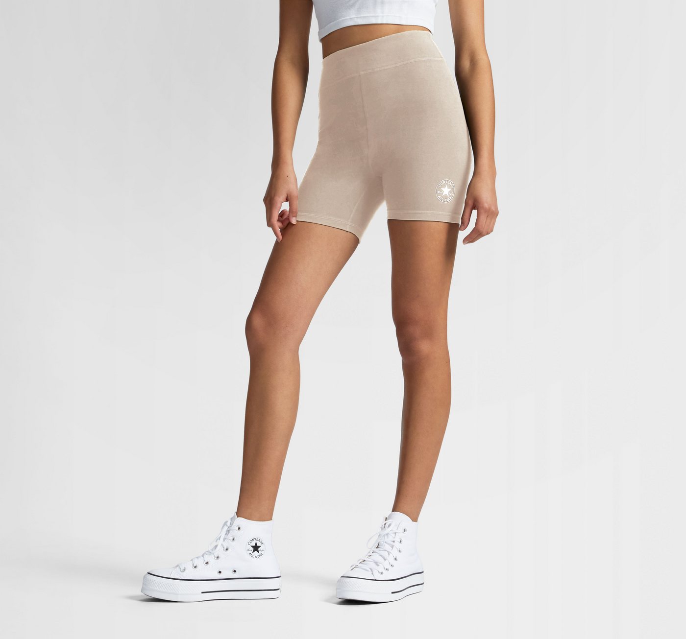 Converse Radlerhose WOMEN'S CONVERSE RETRO CHUCK TAYLOR mit elastischem Bund von Converse