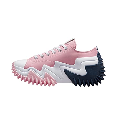 Converse Run Star Motion Ox Plattform Sneaker, Sunrise Pink Navy, 37.5 EU von CONVERSE ALL STAR