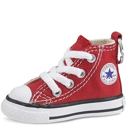 Converse Schlüsselanhänger All Star Chuck Taylor Sneaker Schlüsselanhänger Authentisch, Rot/Weiß, 2 x 2 von CONVERSE ALL STAR