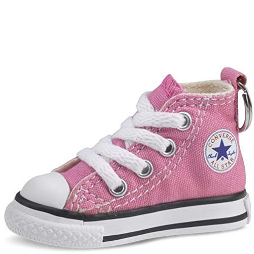 Converse Schlüsselanhänger All Star Chuck Taylor Sneaker Keychain Authentic (Rosa/Weiß), 7,6 x 7,1 x 2,3 cm von Converse