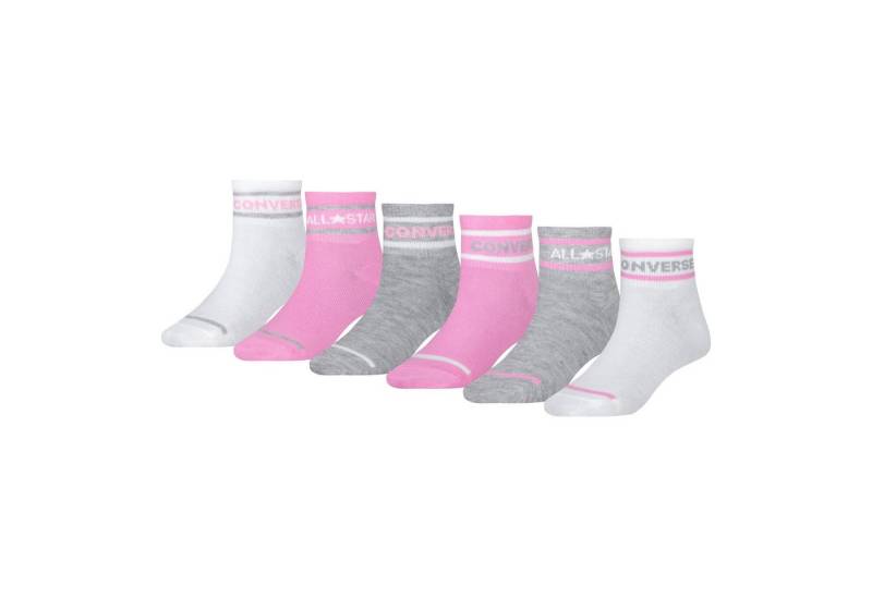 Converse Sportsocken CHN BASIC WORDMARK QTR 6PK (6-Paar) für Kinder von Converse