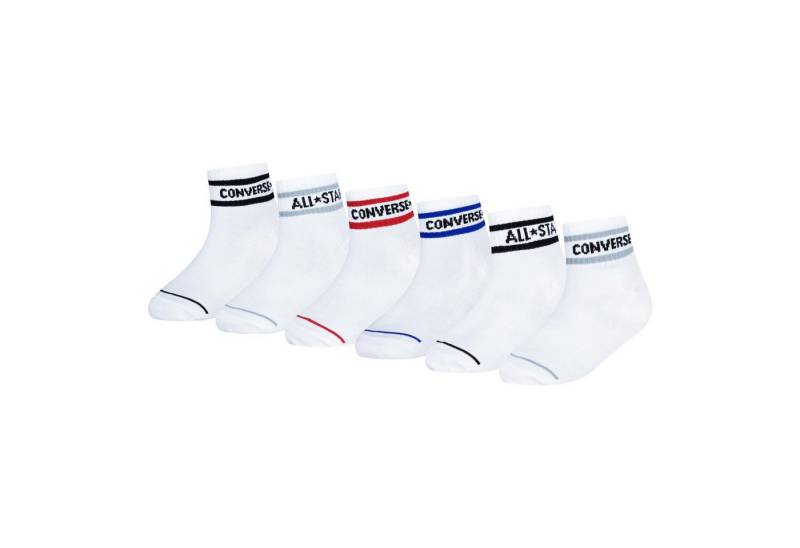 Converse Sportsocken CHN BASIC WORDMARK QTR 6PK (6-Paar) für Kinder von Converse