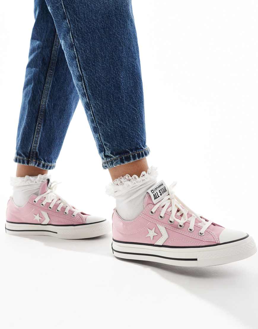 Converse - Star Player 76 Ox - Sneaker in Rosa Converse - Star Player 76 Ox - Sneaker in Rosa von Converse