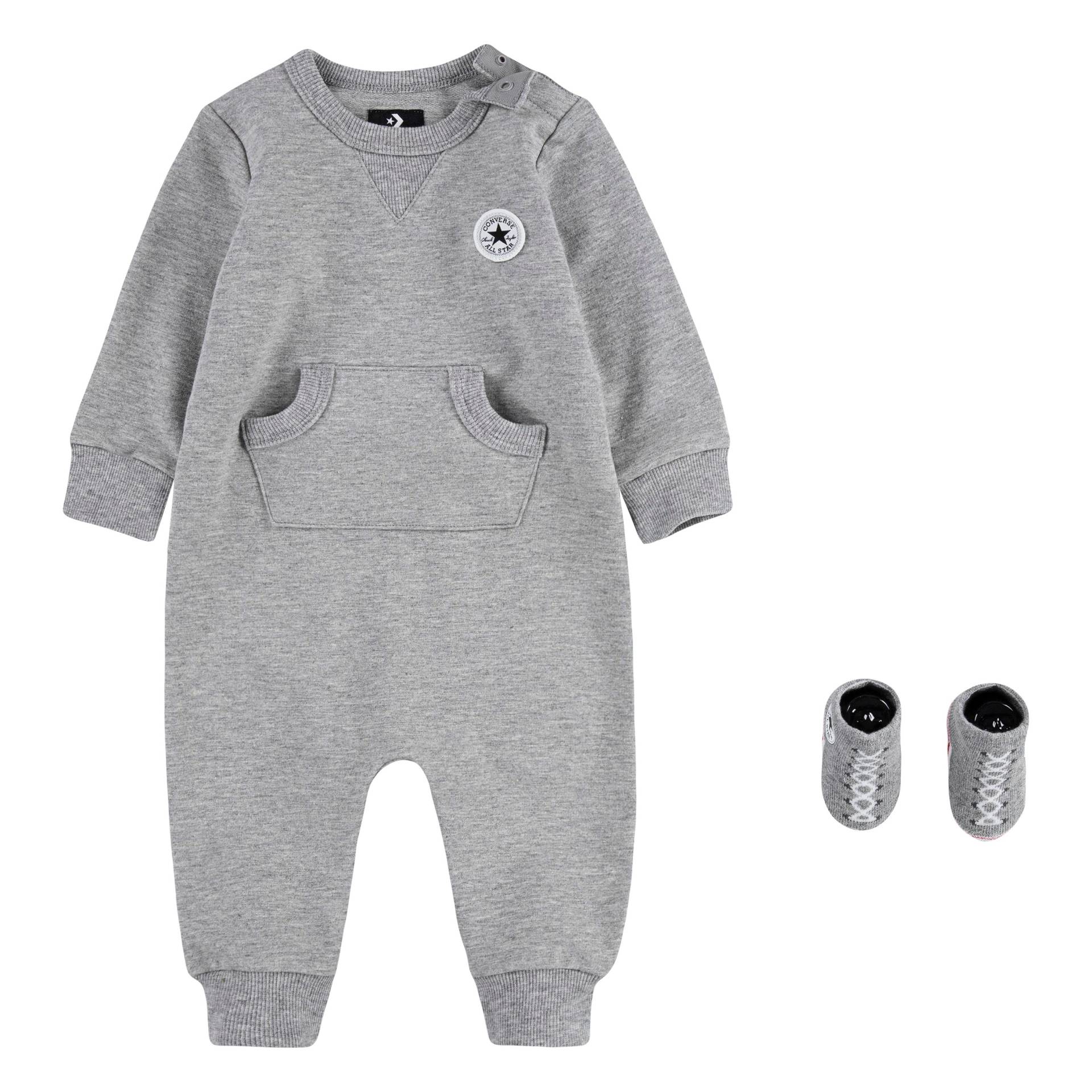 Converse Strampler "LIL CHUCK COVERALL W/ SOCK BOOTIE S", (Set, 2 tlg.) von Converse