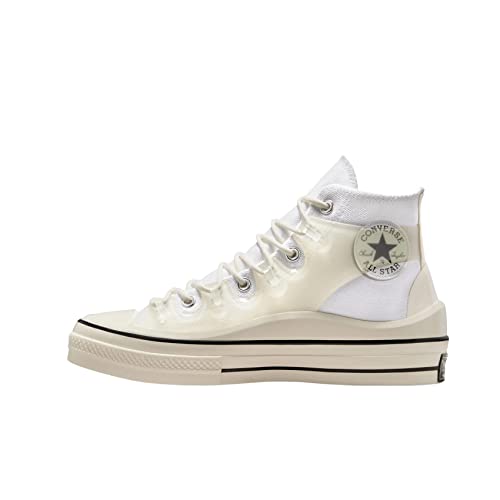 Converse Street Utility Chuck 70 Cremeweiß Unisex Herren Damen Hi-Top Sneaker Schuhe, weiß, 44 EU von Converse