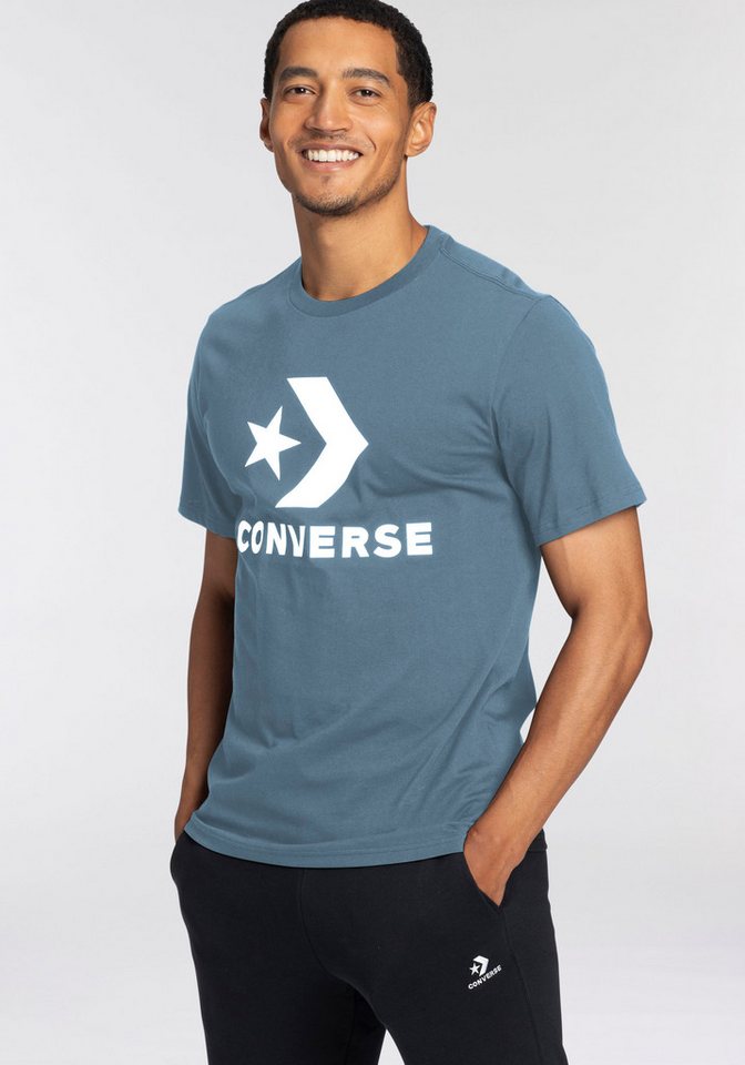 Converse T-Shirt Unisex GO-TO STAR CHEVRON LOGO STANDARD-FIT (1-tlg) Unisex von Converse