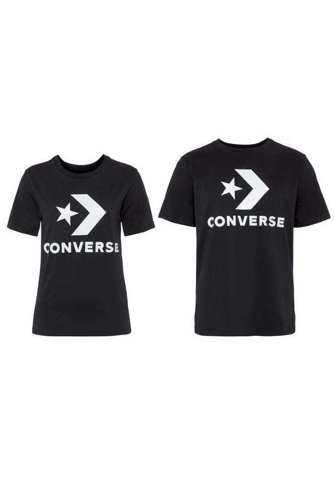 Converse T-Shirt Unisex GO-TO STAR CHEVRON LOGO STANDARD-FIT (1-tlg) Unisex von Converse